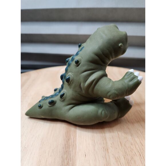 The Land Before Time Spike Pizza Hut Hand Puppet 1988 Stegosaurus - Picture 4 of 7